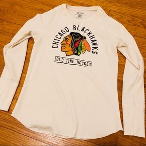 💕Black hawks layering long sleeve